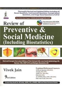 REVIEW OF PREVENTIVE & SOCIAL MEDICINE (Including Biostatistics) 9th EDITION