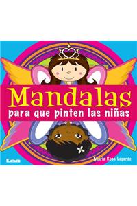 Mandalas para que pinten las niñas