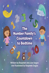 Number Family's Countdown to Bedtime