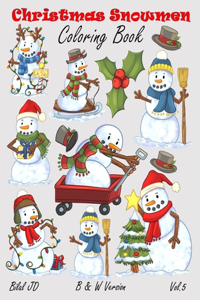 Christmas Snowmen Coloring Book