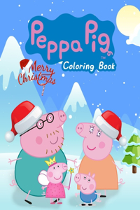 Peppa Pig Christmas Coloring Book