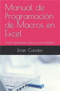 Manual de Programación de Macros en Excel