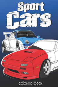 Sport Cars Coloring Book