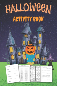 Halloween Activity Book Trick or Treat