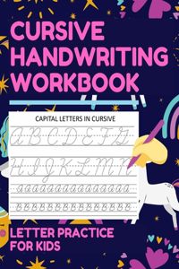 Cursive Handwriting Workbook Letter Practice for Kids