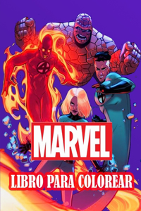 Marvel Libro Para Colorear