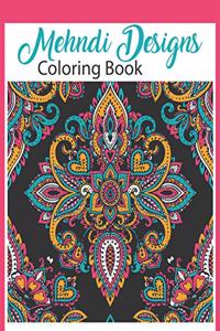 Mehndi Designs coloring book