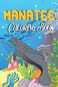 Manatee Coloring Book