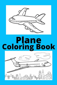 Plane Coloring Book
