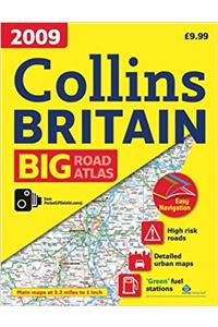 2009 Collins Big Road Atlas Britain