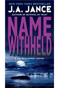Name Withheld