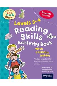 Oxford Reading Tree Read With Biff, Chip, and Kipper: Levels 3-4: Reading Skills Activity Book