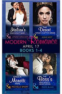 Modern Romance Collection: April Books 1 - 4
