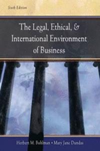 The Legal, Ethical,& International Environment Of Business 6Ed (Pb)