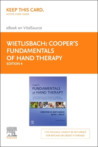 Cooper's Fundamentals of Hand Therapy - Elsevier eBook on Vitalsource (Retail Access Card)