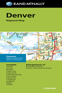 Rand McNally Folded Map: Denver Regional Map