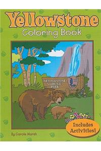 Yellowstone Coloring Book