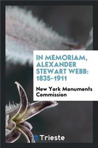 In Memoriam, Alexander Stewart Webb
