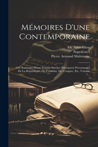 Mémoires D'une Contemporaine