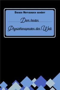 Dieses Notizbuch gehört dem besten Physiotherapeuten der Welt