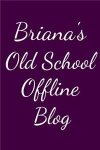 Briana's Old School Offline Blog