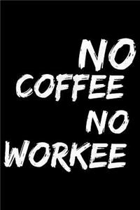 No coffee No workee