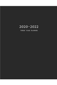2020-2022 Three Year Planner