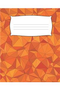 ORANGE Composition Notebook
