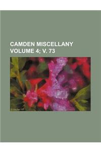 Camden Miscellany Volume 4; V. 73