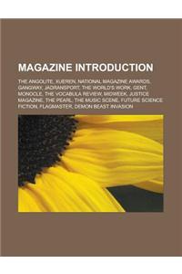 Magazine Introduction