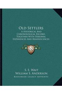 Old Settlers