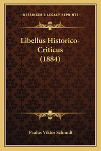 Libellus Historico-Criticus (1884)