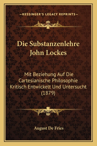 Substanzenlehre John Lockes