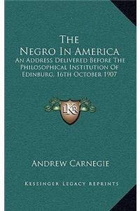 The Negro in America