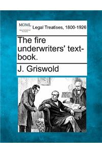 fire underwriters' text-book.