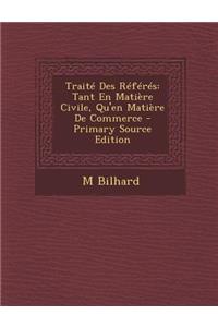 Trait? Des R?f?r?s