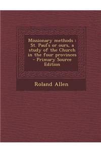 Missionary Methods