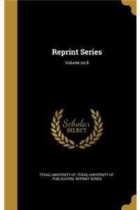 Reprint Series; Volume no 8