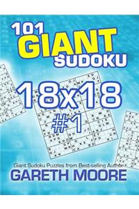 101 Giant Sudoku 18x18 #1
