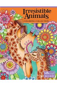 Hello Angel Irresistible Animals Coloring Collection