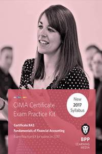 CIMA BA3 Fundamentals of Financial Accounting