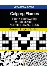 Calgary Flames Trivia Crossword Word Search Activity Puzzle Book