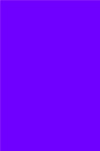 Journal Electric Indigo Color Simple Plain Indigo