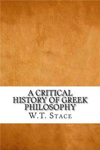 A Critical History of Greek Philosophy