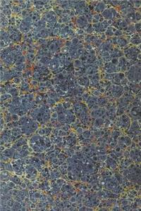 Ancient Journal Abstract Design Marbleized