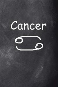 Cancer Symbol Zodiac Sign Horoscope Journal Chalkboard