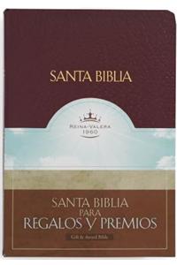 Bible Rvr 1960 Gift/Award Ref Burgundy