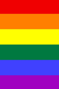 LGBTQ+ Pride Rainbow Flag Sketchbook