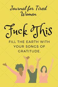 Gratitude Journal for Tired Women