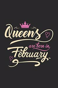 Queens are born in February